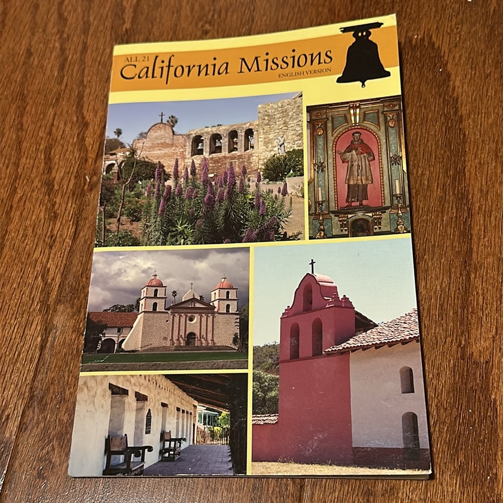 The 21 Missions of California paperback